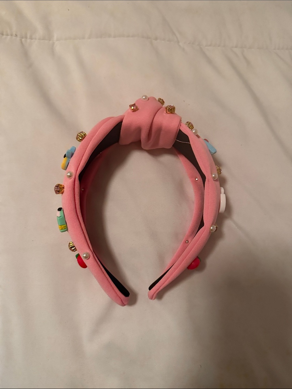 Pink Embellished Kids Headband